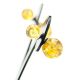 Lemon Amber Stud Earrings In Sterling Silver The Paris, image , picture 3