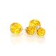 Lemon Amber Stud Earrings In Sterling Silver The Paris, image , picture 6