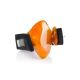 Bold Unisex Rubber Ring With Amber The Grunge, Ring Size: 13 / 22, image , picture 3