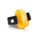 Unisex Rubber Ring With Amber Stone The Grunge, Ring Size: / 23, image , picture 3
