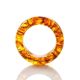 Natural Amber Band Ring The Magma, Ring Size: 13 / 22, image , picture 4
