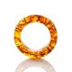 Natural Amber Band Ring The Magma, Ring Size: 9 / 19, image , picture 4