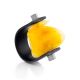 Amber Designer Unisex Ring The Grunge, Ring Size: 13 / 22, image 