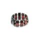 Dark Amber Elastic Ring, Ring Size: Adjustable, image 