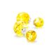 Lemon Amber Stud Earrings In Sterling Silver The Paris, image 