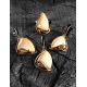 Elegant Gold-Plated Dangles With Genuine Mammoth Ivory The Era, image , picture 4