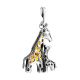Cute Giraffe Design Amber Pendant, image , picture 3