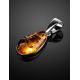 Cognac Amber Silver Pendant The Pulse, image , picture 2