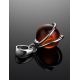 Baltic Amber Pendant In Sterling Silver The Flamenco, image , picture 2