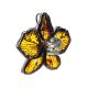 Designer Silver Amber Pendant The Orchid, image , picture 3