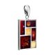 Stylish Multicolor Amber Pendant In Silver The London, image 
