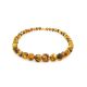 Motley Amber Beaded Necklace The Meteor, image , picture 3