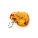 Cognac Amber Heart Pendant The Declaration, image , picture 4