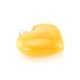 Bold Honey Amber Heart Pendant The Declaration, image , picture 4