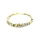 White Amber Ball Beaded Necklace The Meteor, image , picture 3