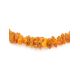 Raw Cut Amber Beaded Necklace, image , picture 3