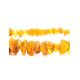 Raw Cut Amber Beaded Necklace, image , picture 2