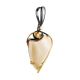 Designer Gold-Plated Pendant With Natural Mammoth Tusk The Era, image , picture 3