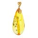 Teardrop Amber Pendant With Ant And Midges Inclusions, image , picture 6