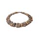 Bold Amber Flat Beaded Necklace The Volcano, image , picture 4