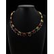 Multicolor Faceted Amber Necklace The Cleopatra, image , picture 5