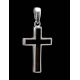 Minimalist Design Cherry Amber Cross Pendant The London, image , picture 5