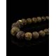 Amber Oversized Ball Beaded Necklace The Meteor, image , picture 2