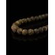 Raw Amber Ball Beaded Necklace The Meteor, image , picture 2