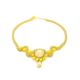 Braided Necklace With Amber And Glass Beads The Fable, image , picture 4