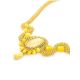 Braided Necklace With Amber And Glass Beads The Fable, image , picture 5