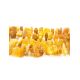 Raw Amber Beaded Necklace With Dangles, image , picture 7