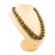 Hammer Cut Amber Necklace The Meteor, image , picture 5