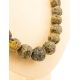 Hammer Cut Amber Necklace The Meteor, image , picture 6
