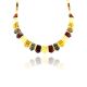 Multicolor Amber Necklace The Cleopatra, image , picture 2