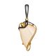 Designer Gold-Plated Pendant With Natural Mammoth Tusk The Era, image 