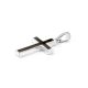 Minimalist Design Cherry Amber Cross Pendant The London, image 