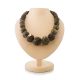 Amber Oversized Ball Beaded Necklace The Meteor, image 
