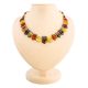 Natural Amber Flat Beaded Necklace The Cleopatra, image 