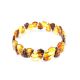 Multicolor Amber Elastic Bracelet, image , picture 5