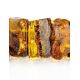 Bold Cognac Amber Stretch Bracelet The Volcano, image , picture 3