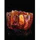 Bold Amber Elastic Bracelet The Volcano, image , picture 2