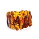 Bold Amber Elastic Bracelet The Volcano, image , picture 3