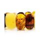 Bright Amber Flat Beaded Elastic Bracelet, image , picture 3