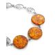 Amazing Symbolic Gift The Tree Of Life Bracelet Made in Amber And Sterling Silver, image , picture 3