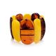 Bold Amber Elastic Bracelet, image 