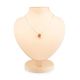 Silver Necklace With Geometric Amber Pendant The Sugar, Length: 42, image 