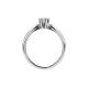 White Gold Ring With Solitaire Diamond, Ring Size: 7 / 17.5, image , picture 3