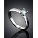 Bold Diamond Ring In White Gold, Ring Size: 7 / 17.5, image , picture 2