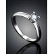 Bold Diamond Ring In White Gold, Ring Size: 7 / 17.5, image , picture 2