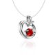 Invisible Necklace With Apple Shaped Pendant The Aurora, image , picture 3